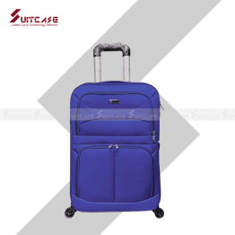 20 Inch Water-Resistant Premium Soft Trolley Bag (Red) - TR1B20