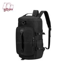 30L Travel Duffel Backpack for Sports Gym Bag Outdoor Duffel Bag with Shoes Compartment Weekender Overnight Daypack