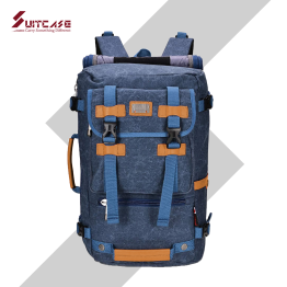 WITZMAN Large Capacity Hiking & Traveling Bag (Blue-WH519)